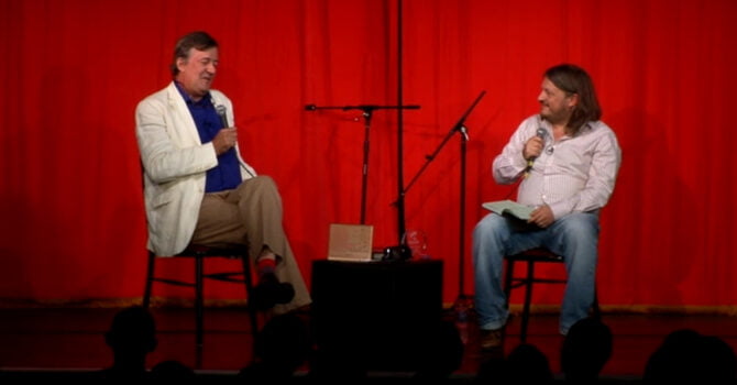Stephen Fry and Richard Herring on the Podcast