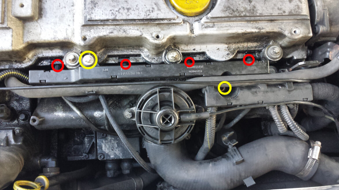 How To Replace the fuel spill / leak off pipes on a Vauxhall Zafira A