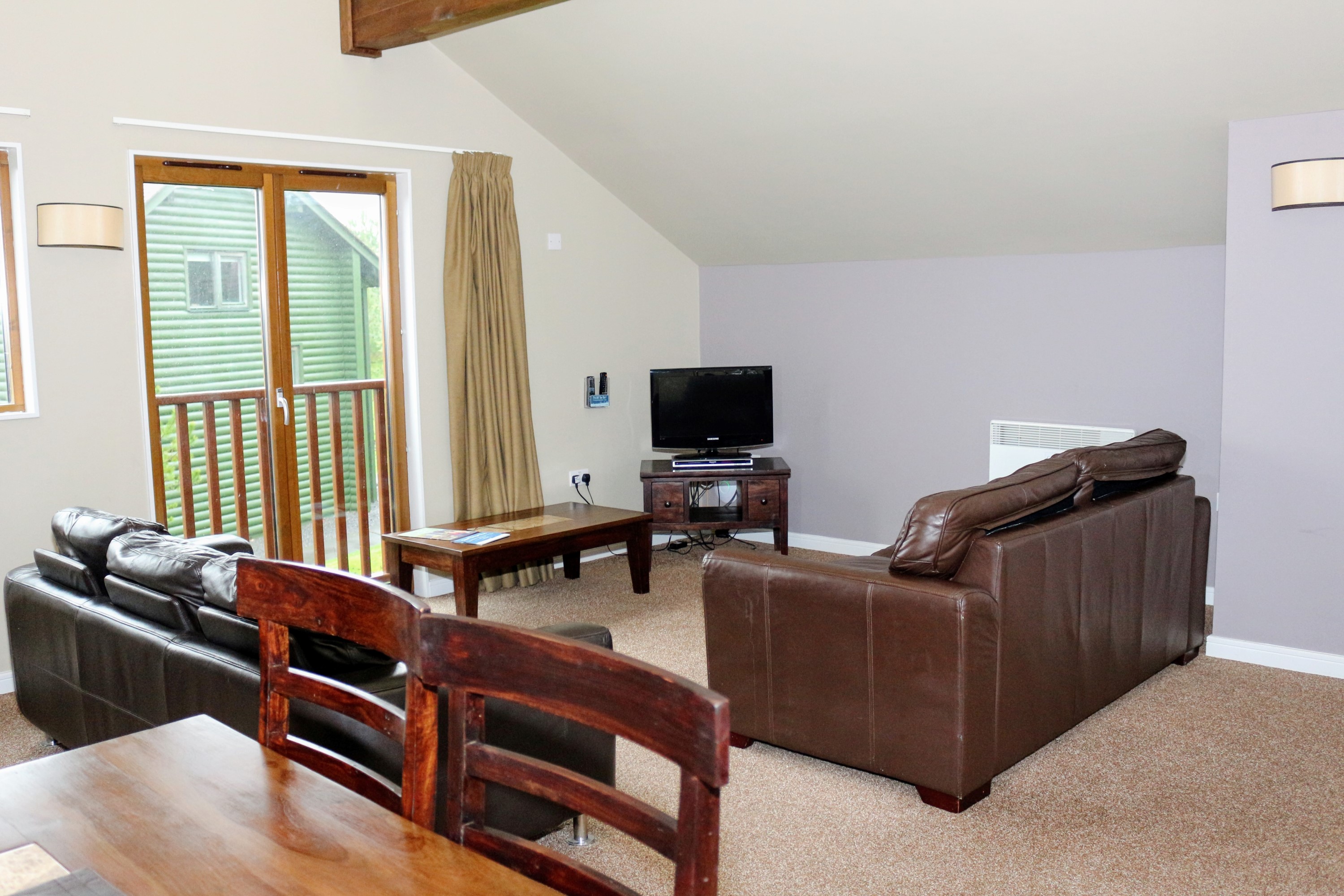 The Living Area in the Ramsey Lodge